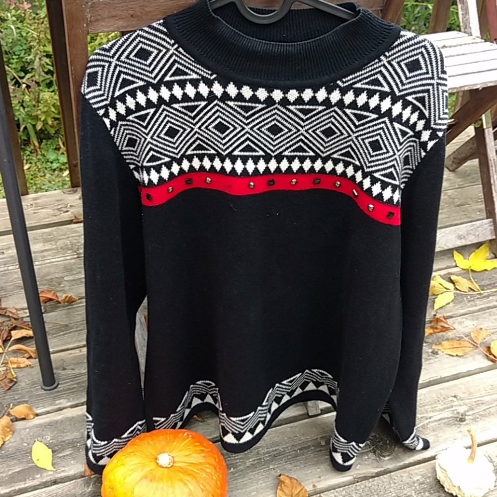 Black sweater